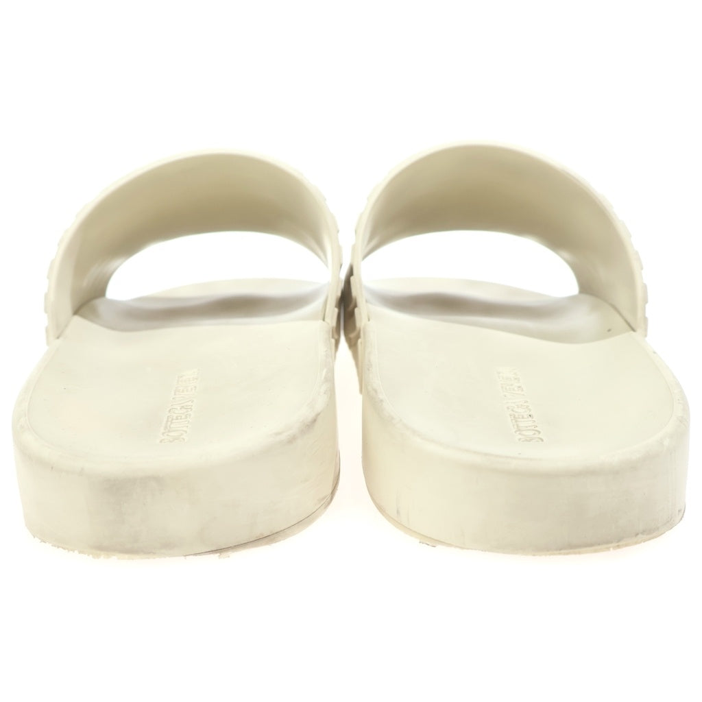 BOTTEGA VENETA(ボッテガヴェネタ) SLIDER RUBBER SANDAL スライダー ラバー サンダル シューズ ホワイト