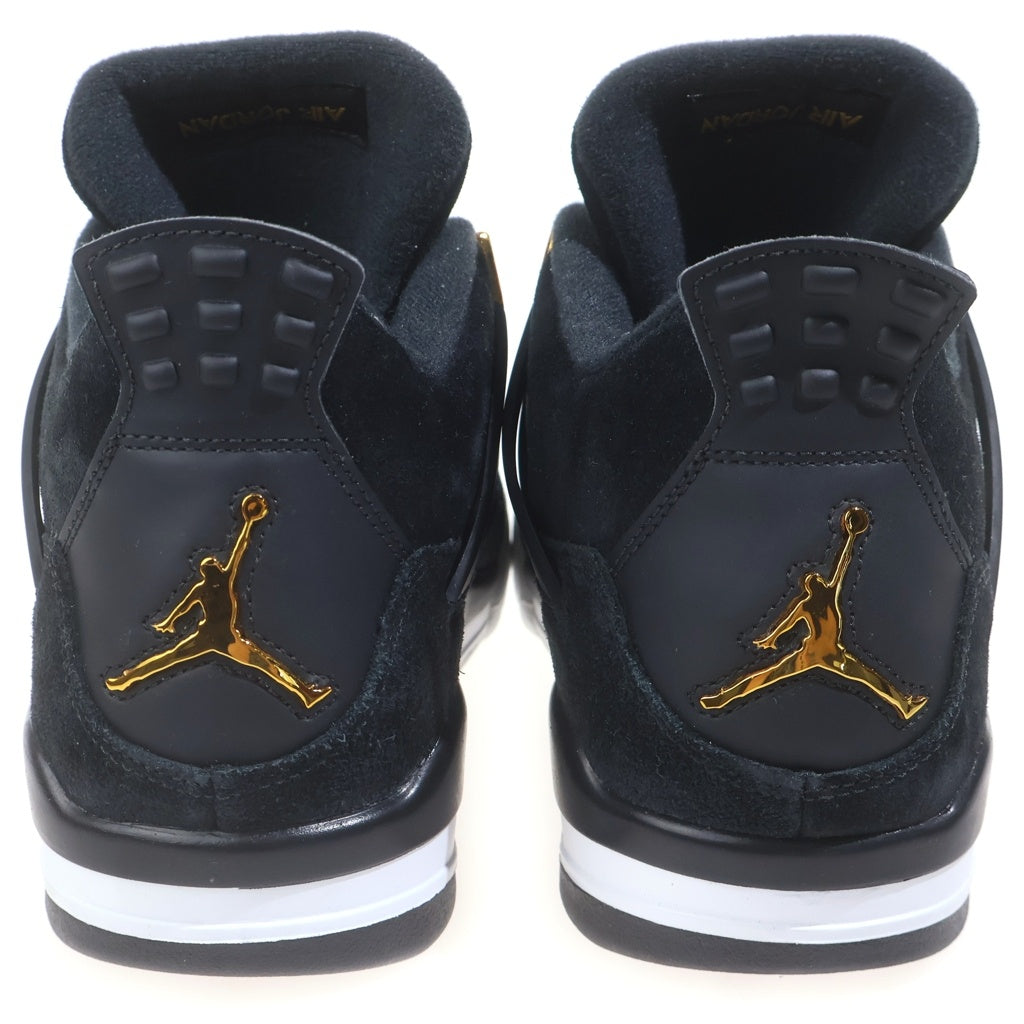 NIKE(ナイキ) Air Jordan 4 Retro Royalty 308497-032 エアジョーダン4 レトロ ロイヤリティー ミッドカットスニーカー シューズ ブラック US10.5/28.5cm