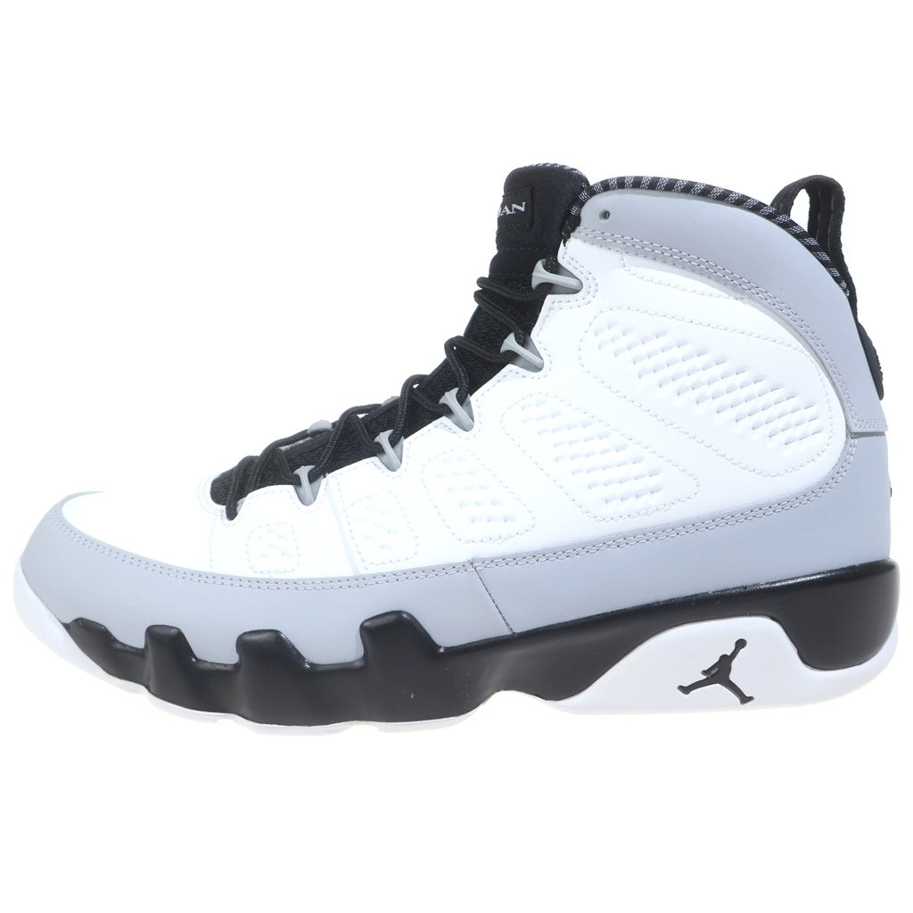 NIKE(ナイキ) AIR JORDAN 9 RETRO BARONS 302370-106 エアジョーダン 9 バロンズ ハイカットスニーカー シューズ ホワイト/グレー US10.5/28.5cm