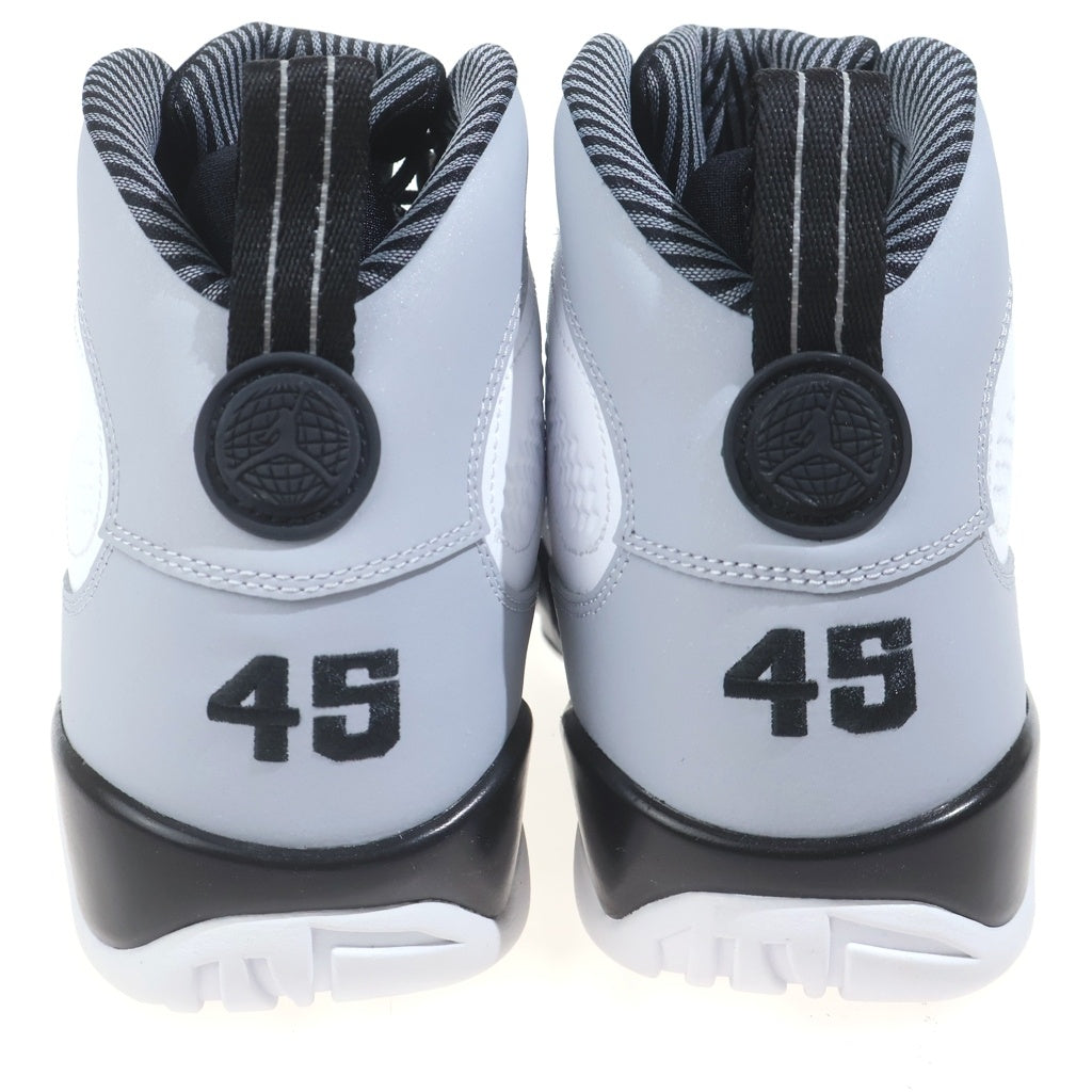 NIKE(ナイキ) AIR JORDAN 9 RETRO BARONS 302370-106 エアジョーダン 9 バロンズ ハイカットスニーカー シューズ ホワイト/グレー US10.5/28.5cm