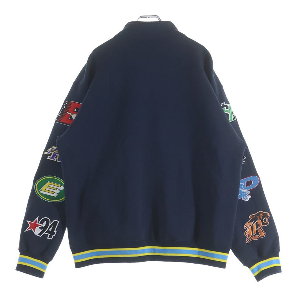 SUPREME(シュプリーム) 26SS Mascots Zip Up Sweatshirt マスコッツ ジップアップ スウェットパーカー ネイビー