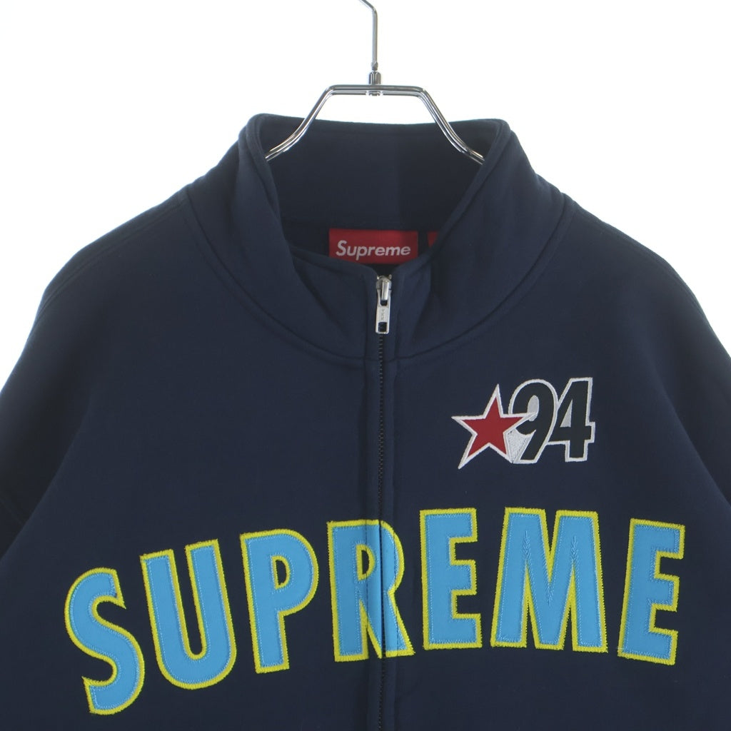 SUPREME(シュプリーム) 26SS Mascots Zip Up Sweatshirt マスコッツ ジップアップ スウェットパーカー ネイビー