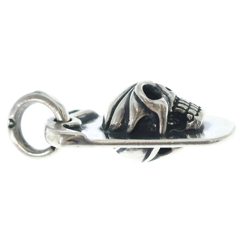 Bill Wall Leather/BWL(ビルウォールレザー) SKULL DOG TAG スカルドッグタグ ペンダントトップ シルバー