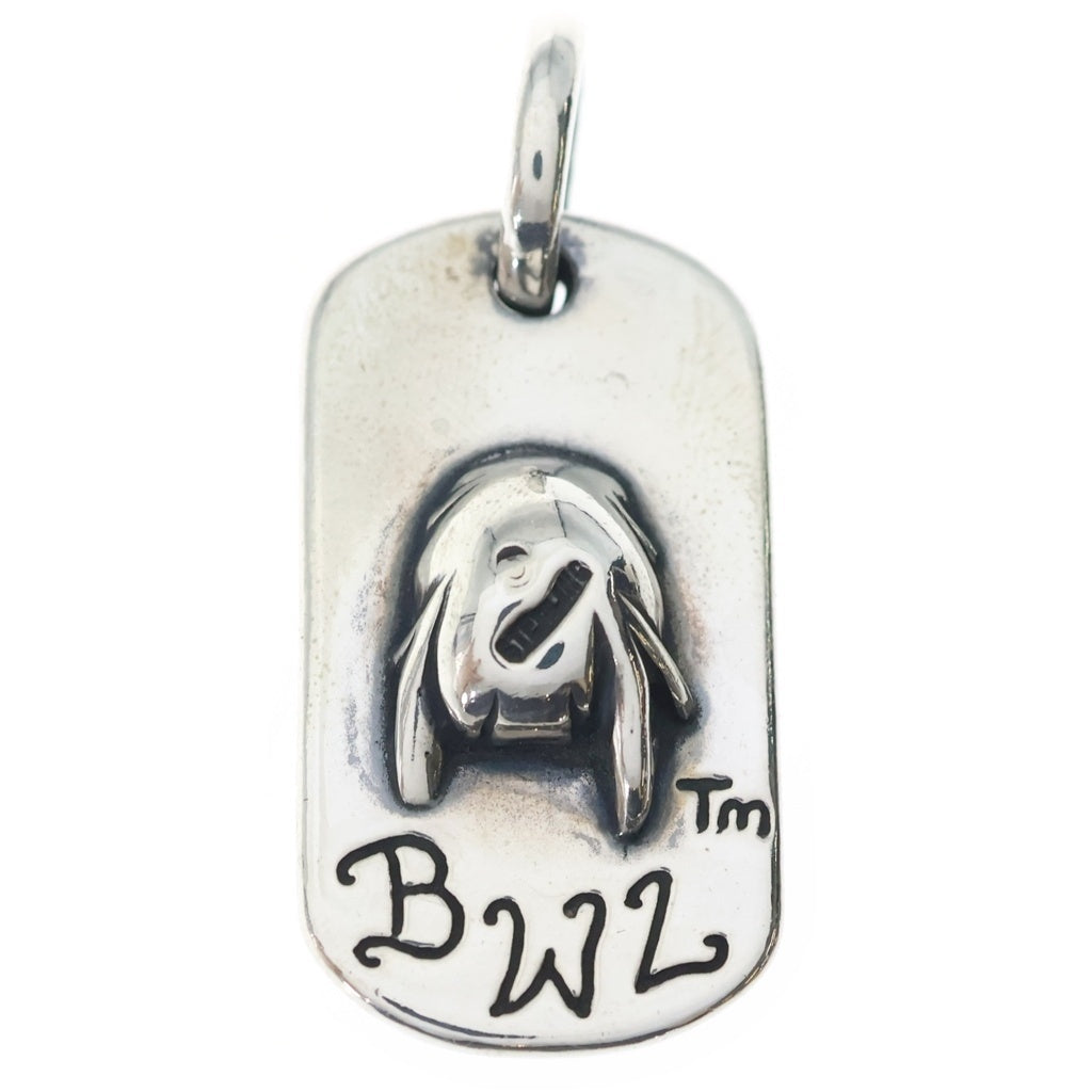 Bill Wall Leather/BWL(ビルウォールレザー) SKULL DOG TAG スカルドッグタグ ペンダントトップ シルバー レディース