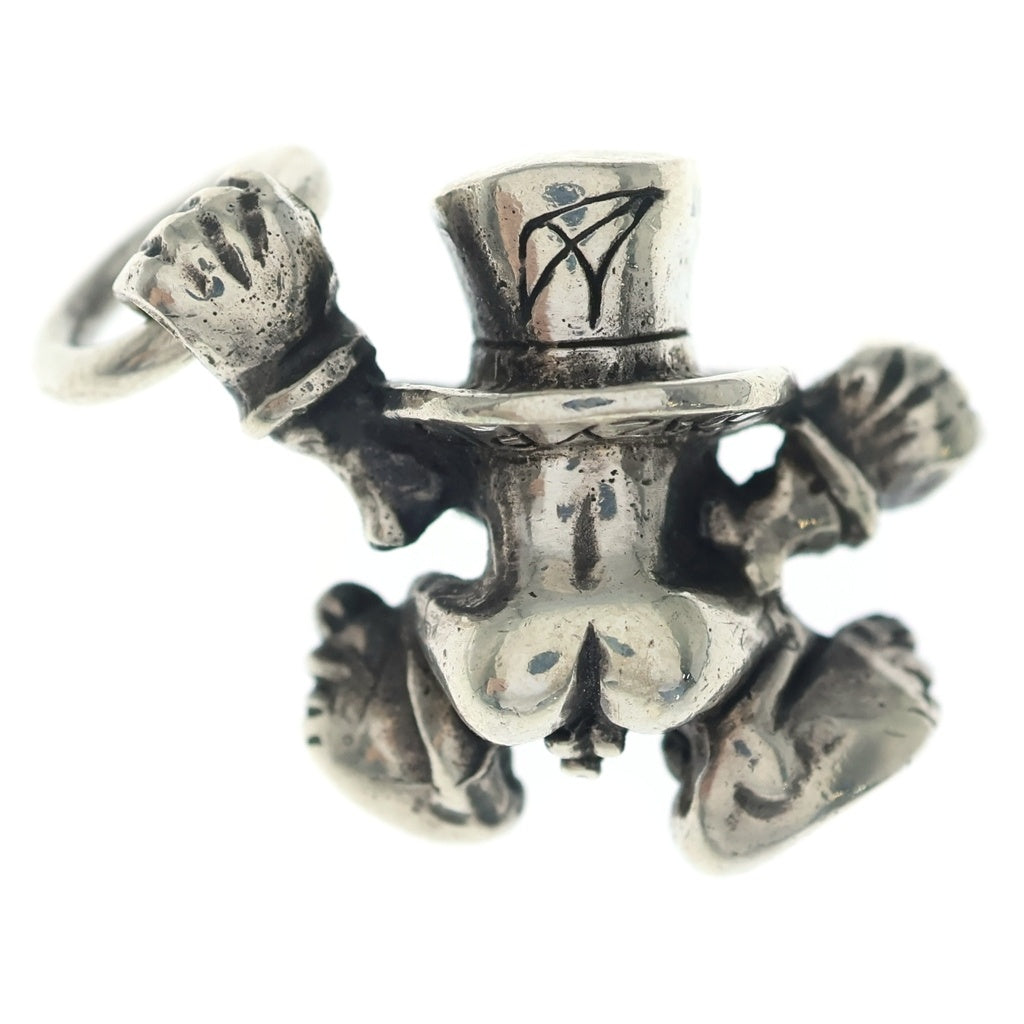 CRAZY PIG(クレイジーピッグ) CHEEKY GOMEZ CRAZY PIG MASCOT PENDANT チーキーゴメス クレイジーピッグマスコットペンダントトップ シルバー