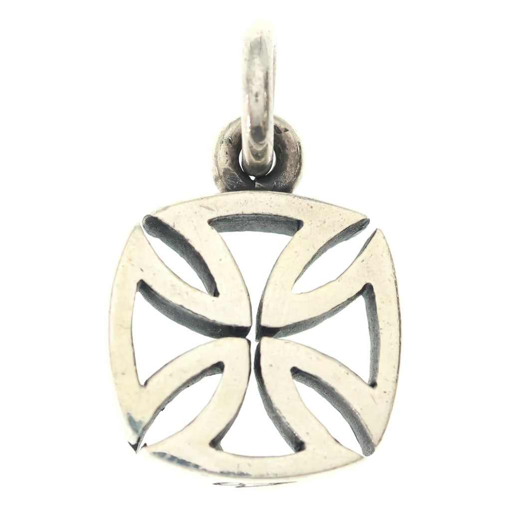 CRAZY PIG(クレイジーピッグ) 3D MALTESE CROSS PENDANT マルテス クロス ペンダントトップ シルバー