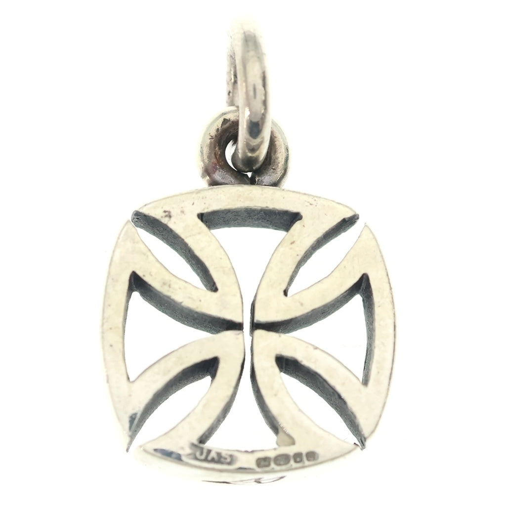 CRAZY PIG(クレイジーピッグ) 3D MALTESE CROSS PENDANT マルテス クロス ペンダントトップ シルバー