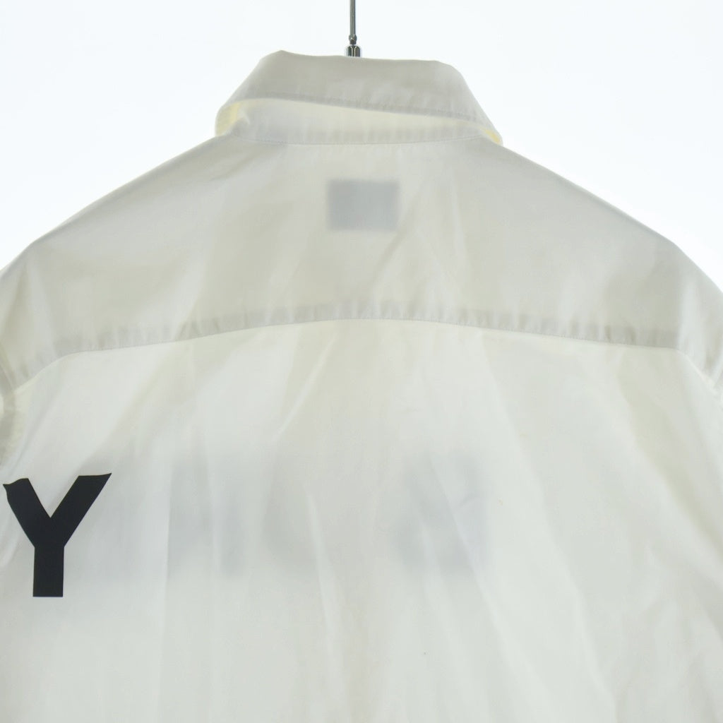 BURBERRY(バーバリー) Horseferry Long Sleeve Shirt ロゴプリント 長袖シャツ ロングスリーブ ホワイト 8023776