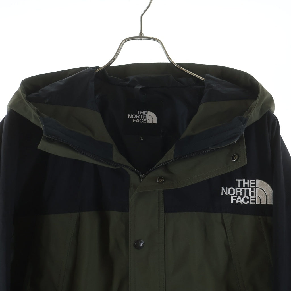 THE NORTH FACE(ザノースフェイス) Mountain Light Jacket GORE-TEX ゴアテックス ナイロン マウンテンパーカー ジャケット カーキ/ブラック NP62236