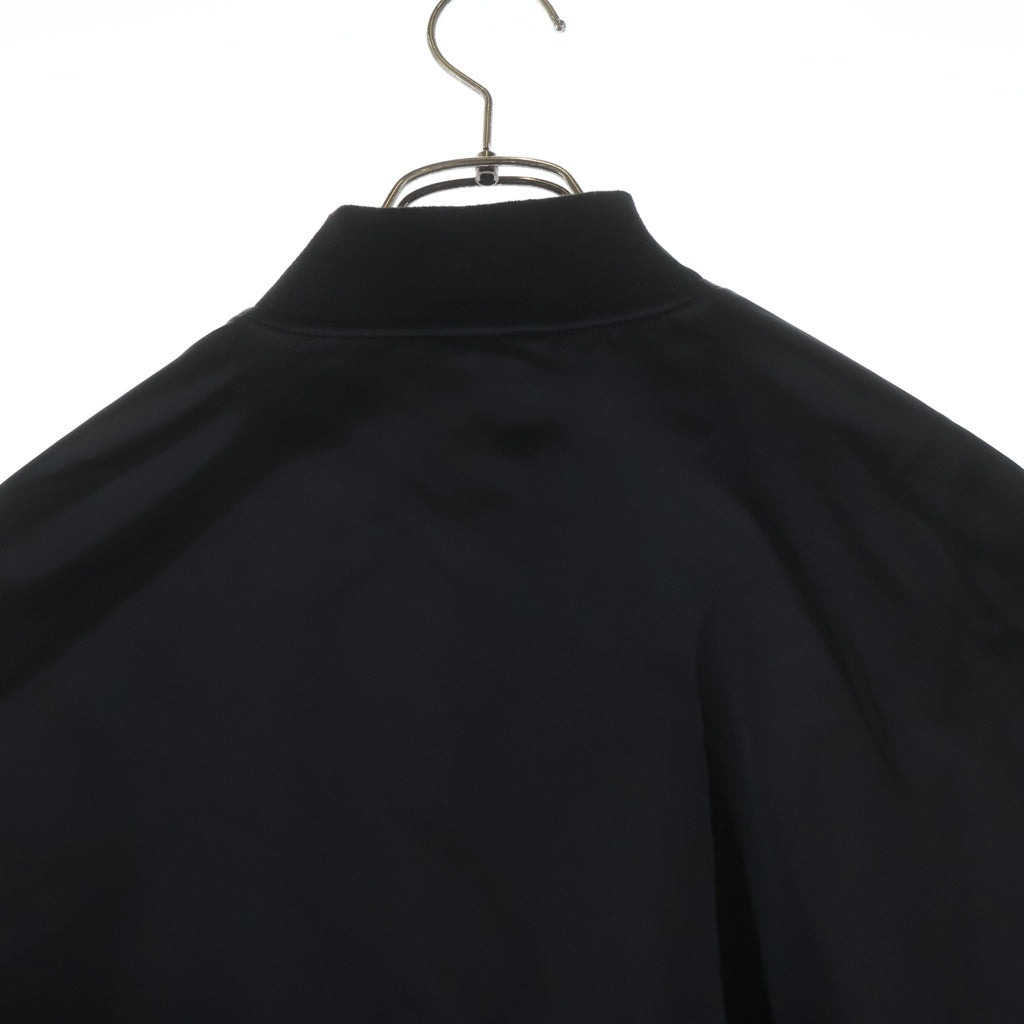 KITH(キス) Bomber Jacket フロント刺繍 ジップアップ ボンバージャケット ブラック 22-011-060-0006-4-0