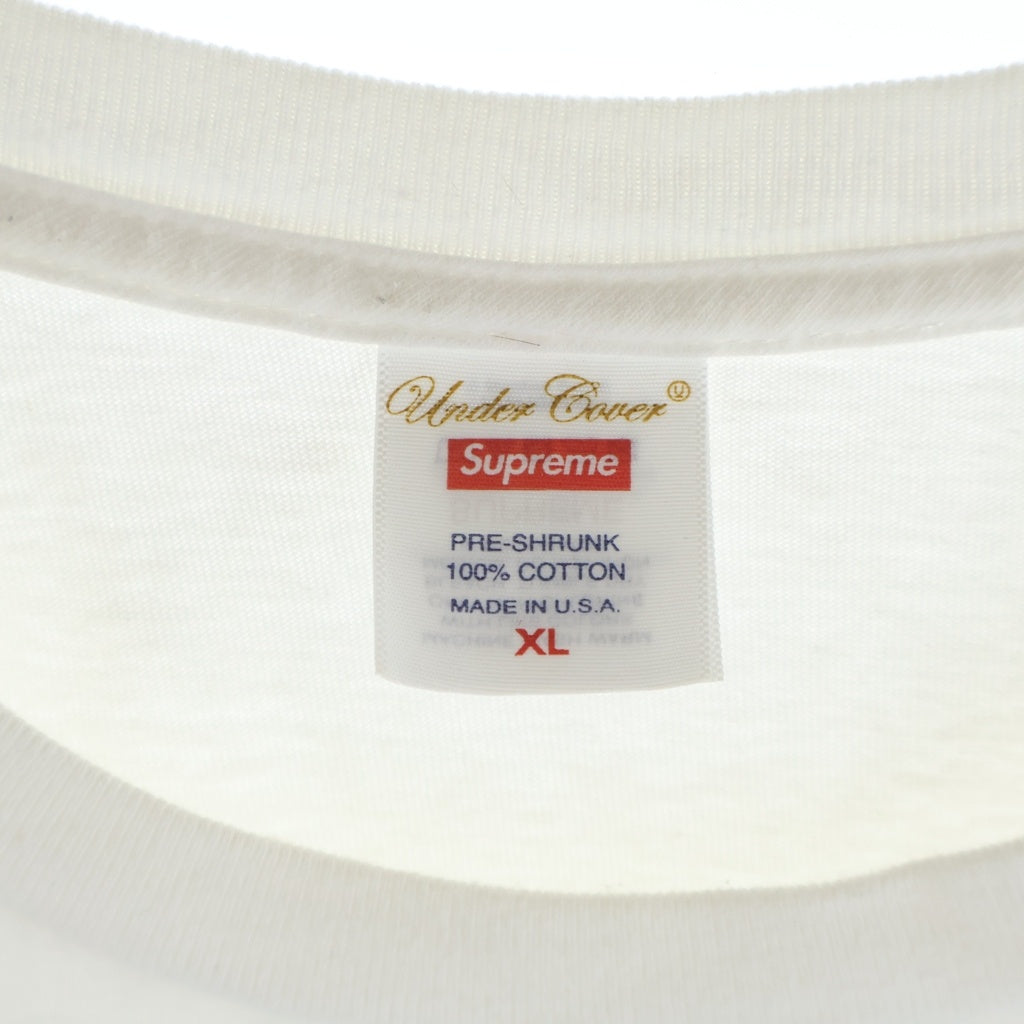 SUPREME(シュプリーム) 23SS × UNDERCOVER Lupin Tee アンダーカバー フロント ルパン三世 プリント 半袖Tシャツ カットソー ホワイト
