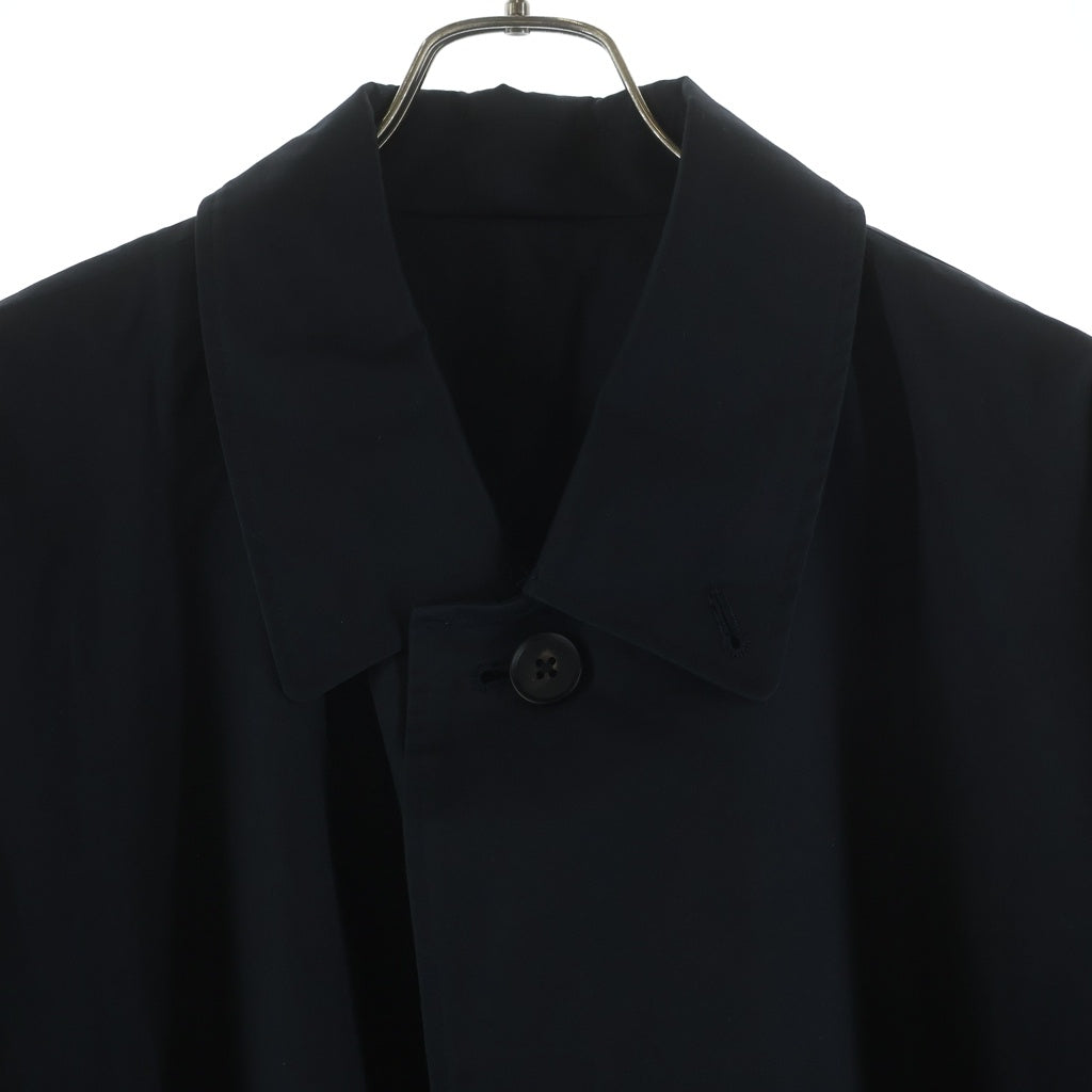 Stein(シュタイン) 23SS OVERLAPPED BALMACAAN COAT オーバーラップ バルマカーンコート ネイビー ST.481-1