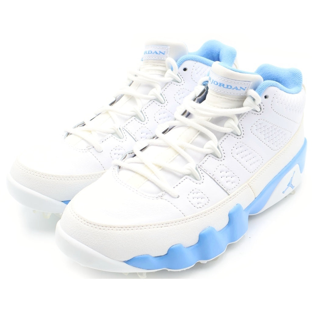 NIKE(ナイキ) AIR JORDAN 9 LOW GOLF University Blue エアジョーダン ゴルフ ローカットスニーカー ホワイト/ブルー US7.5/25.5cm FJ5934-101