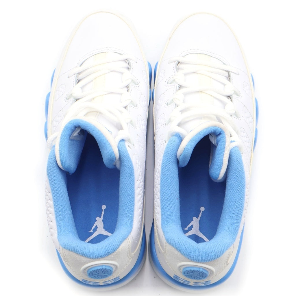 NIKE(ナイキ) AIR JORDAN 9 LOW GOLF University Blue エアジョーダン ゴルフ ローカットスニーカー ホワイト/ブルー US7.5/25.5cm FJ5934-101