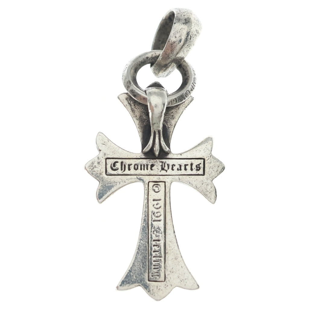 CHROME HEARTS(クロムハーツ) CH CRS SML W/BALE Wベイル スモールCHクロス ペンダントトップ シルバー BCA218