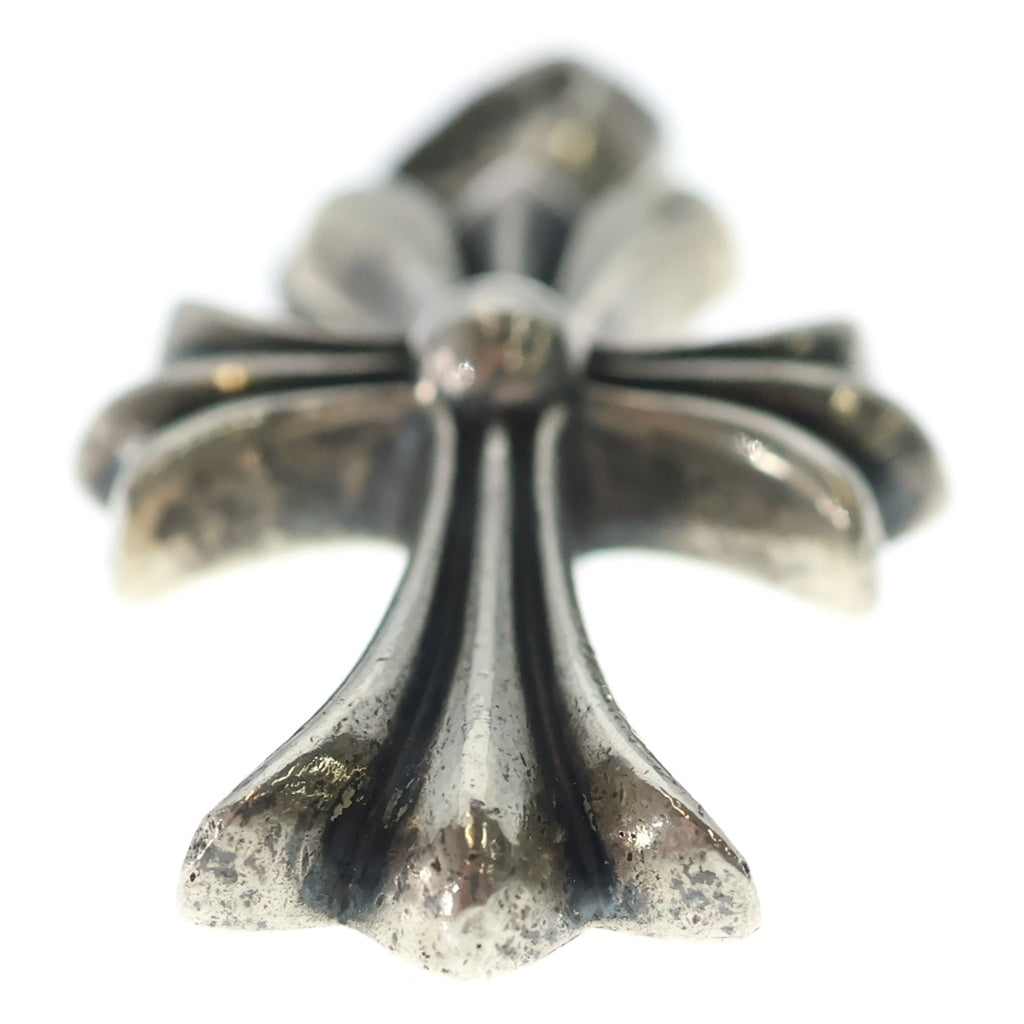 CHROME HEARTS(クロムハーツ) CH CRS SML W/BALE Wベイル スモールCHクロス ペンダントトップ シルバー BCA218