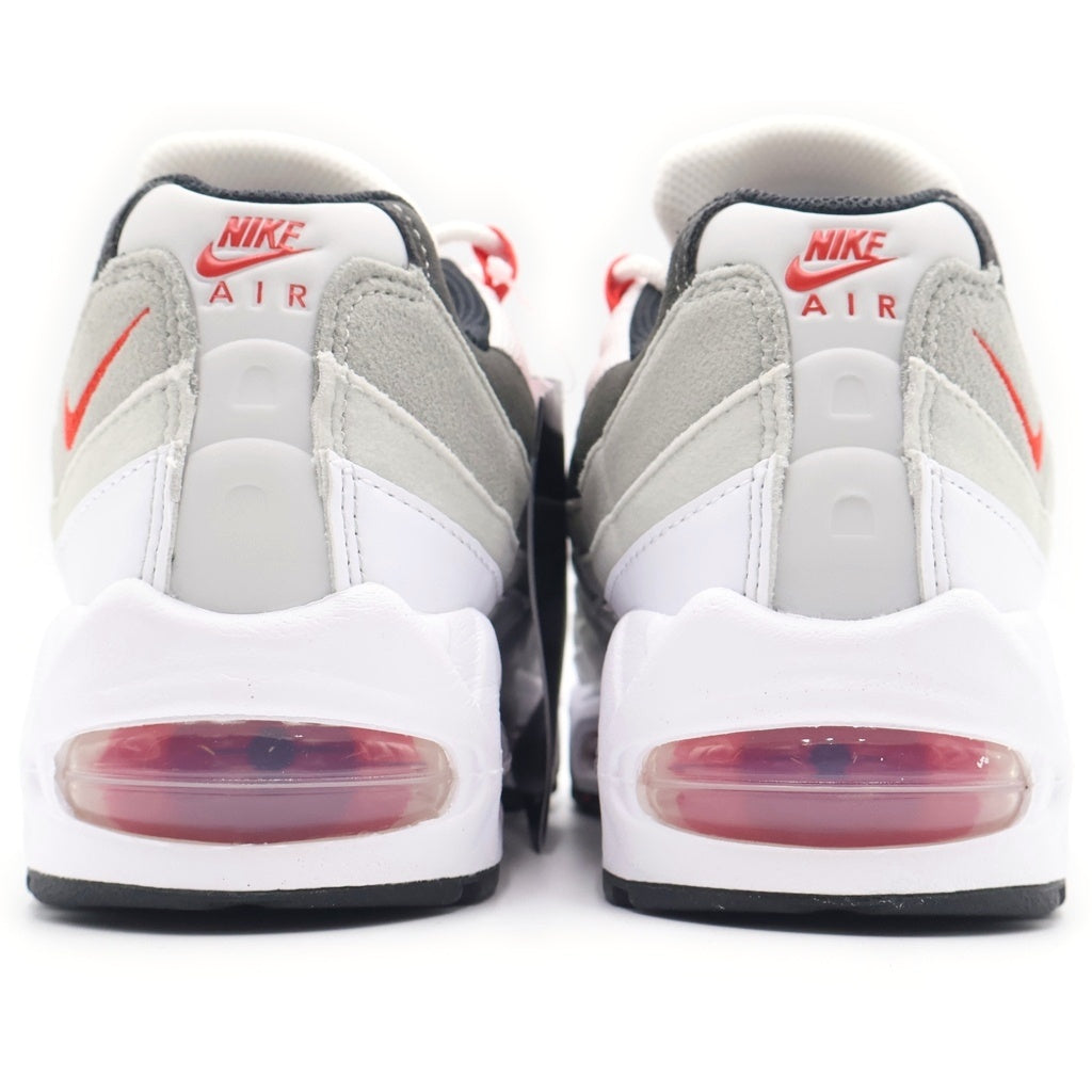 NIKE(ナイキ) AIR MAX 95 BIG BUBBLE PREMIUM エア マックス 95 ビッグバブル プレミアム ローカットスニーカー レディース ホワイト/レッド US6.5/24.5cm IB7862-100