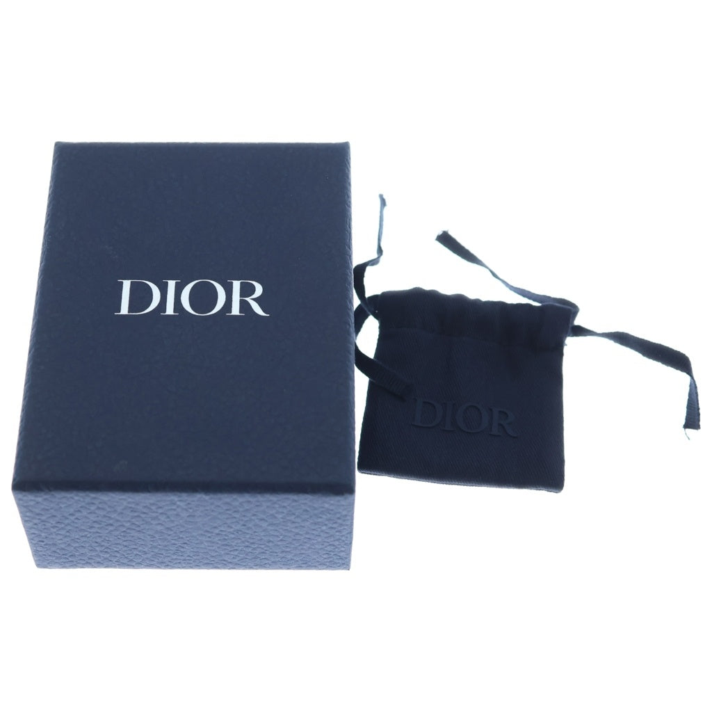 DIOR(ディオール) CD ICON CDアイコン チェーンリンク ブレスレット ブラック/シルバー