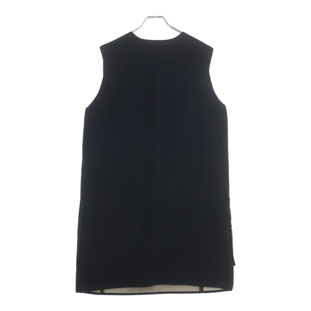 LOUIS VUITTON(ルイヴィトン) モノグラム ノースリーブ ニットワンピース ブラック レディース RW261WW XKH FUKD02