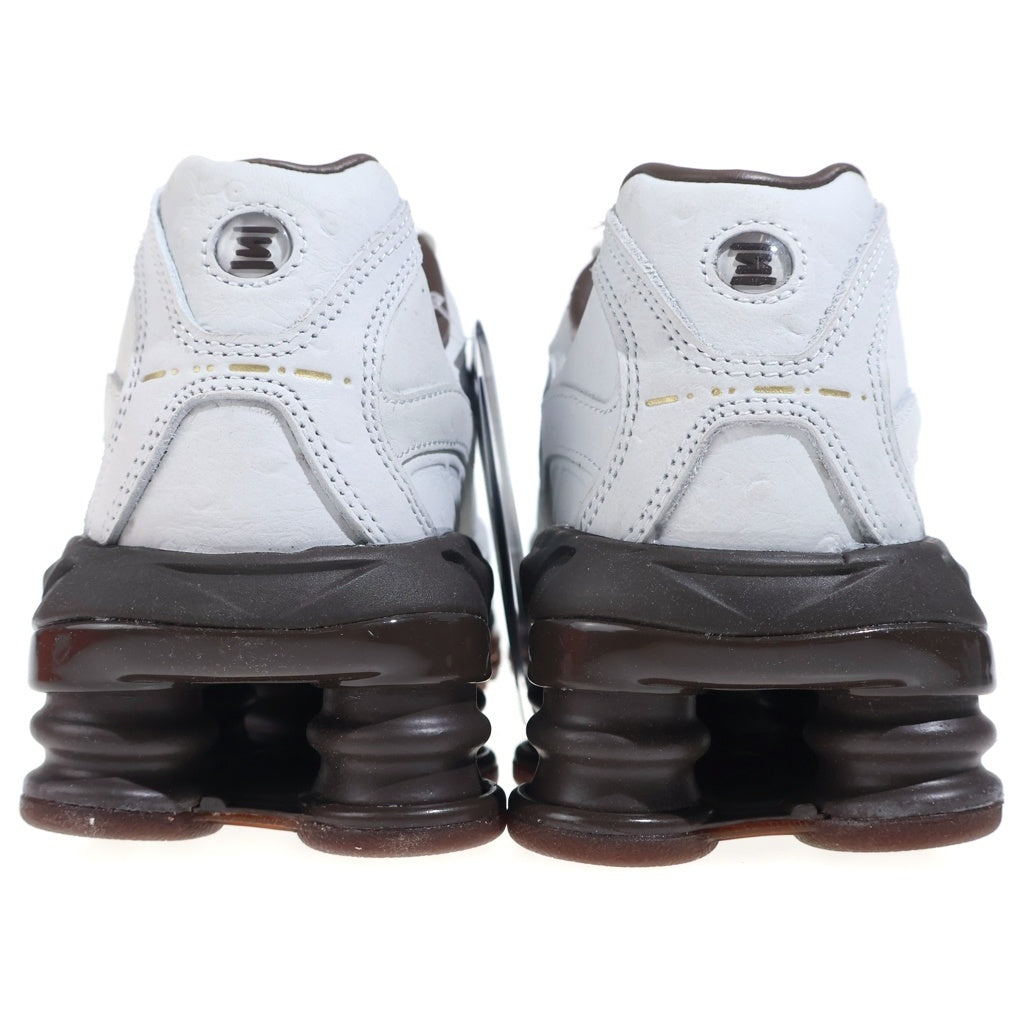NIKE(ナイキ) SHOX RIDE 2 PRM MORSE CODE ショックスライド2 プレミアム モールスコード ローカットスニーカー グレー/ブラウン US8.5/26.5cm IQ3369-101