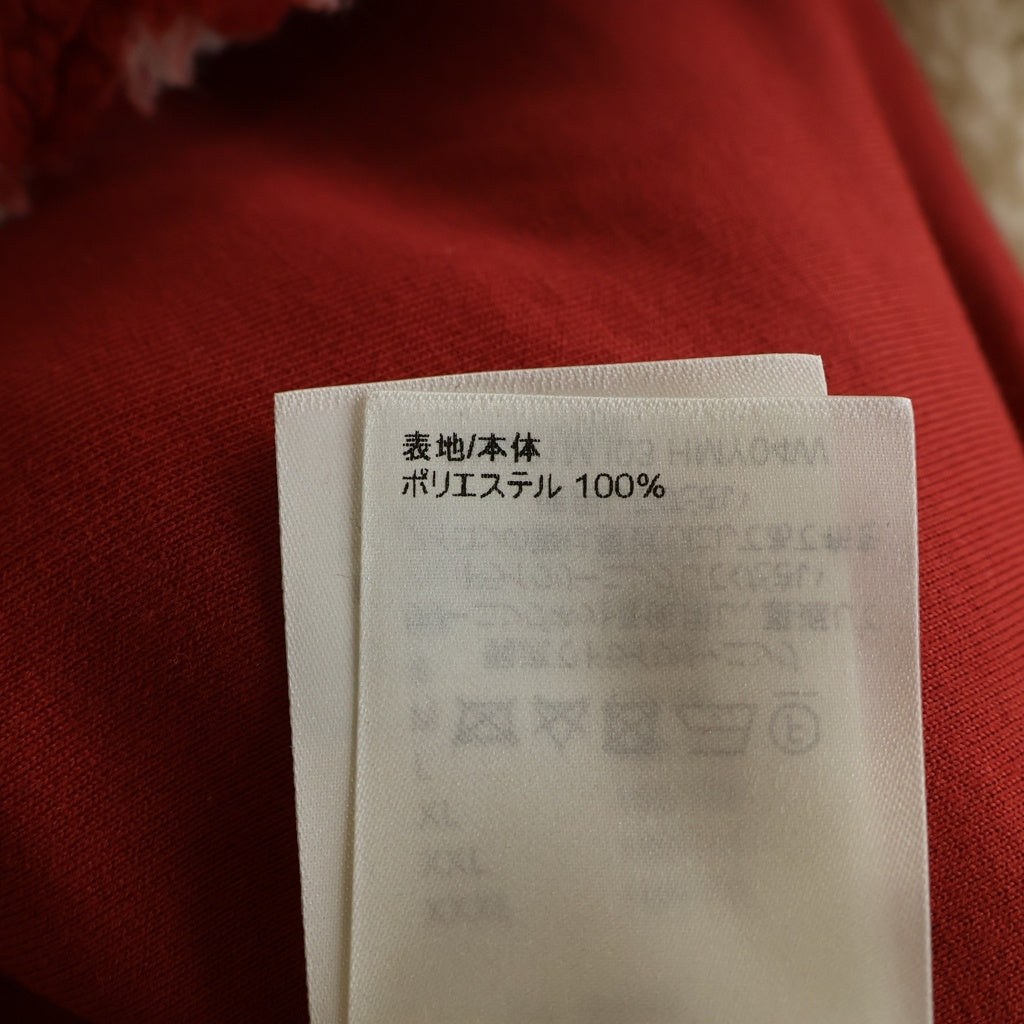 LOUIS VUITTON(ルイヴィトン) 22AW fleece jacket RM221M I03 HMY04W 総柄 ジップアップ フリースジャケット ホワイト/レッド