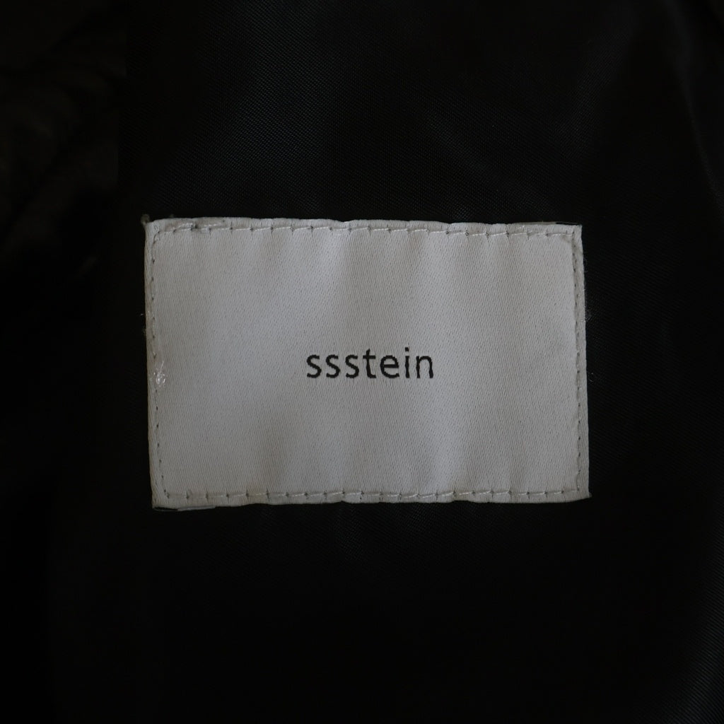 Stein(シュタイン) 25AW SHEEP LEATHER EASY TROUSERS シープスキン レザー イージートラウザーズ パンツ ブラック ST.1221