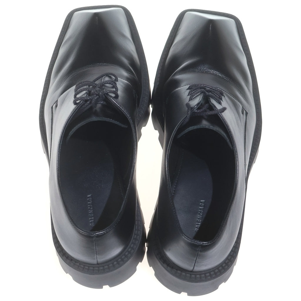 BALENCIAGA(バレンシアガ) RHINO DERBIE チャンキーダービー レースアップ シューズ ブラック 656977