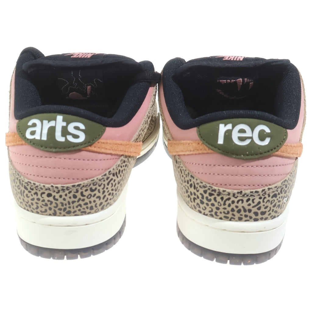 NIKE(ナイキ) × Arts Rec SB Dunk Low Pro Rust Pink and Rough Green IH3211-200 エスビー ダンクロー プロ ラストピンク アンド ラフグリーン ローカットスニーカー