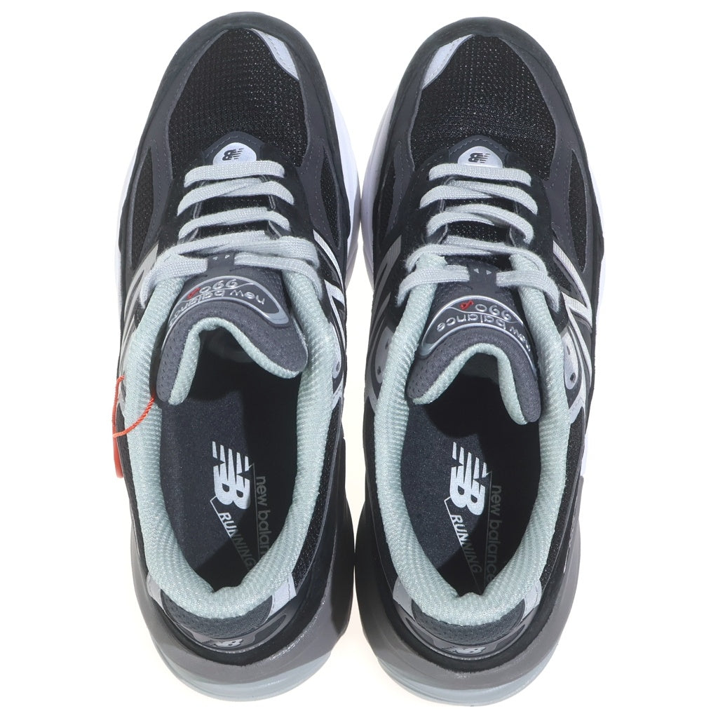 New Balance(ニューバランス) 990V6 Heel NB Logo M990BK6 ヒールロゴ ローカットスニーカー シューズ ブラック US8.5/26.5cm