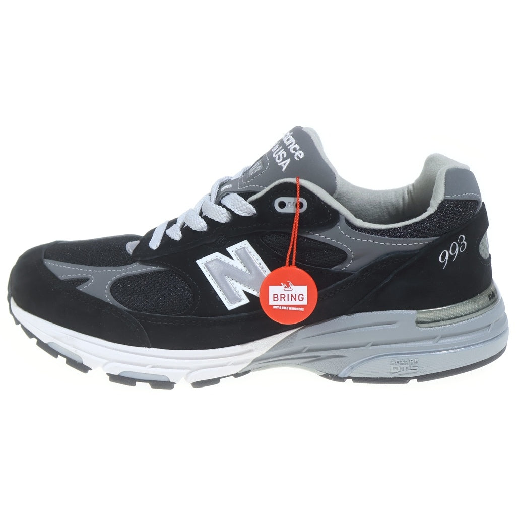 New Balance(ニューバランス) 993 MR993BK メッシュ ローカットスニーカー シューズ ブラック US8.5/26.5cm