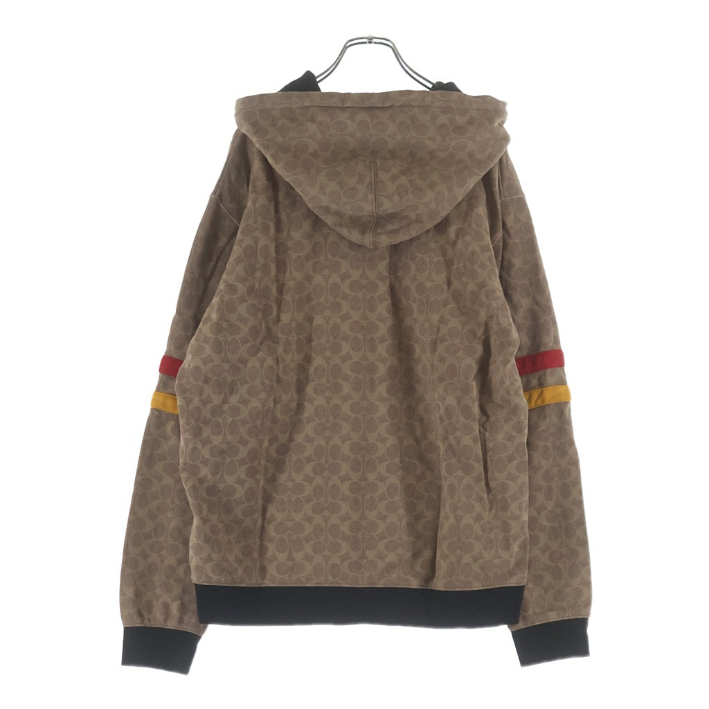 COACH(コーチ) ×DISNEY ミッキーマウス シグネチャー フーディー プルオーバーパーカー ブラウン C9479