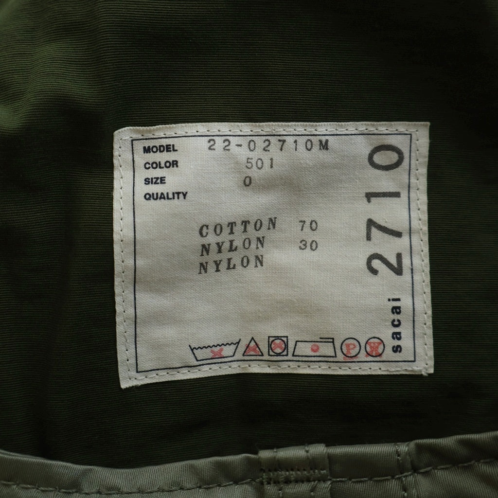 Sacai(サカイ) 22SS Nylon Twill Mix Pants ナイロンツイルミックス