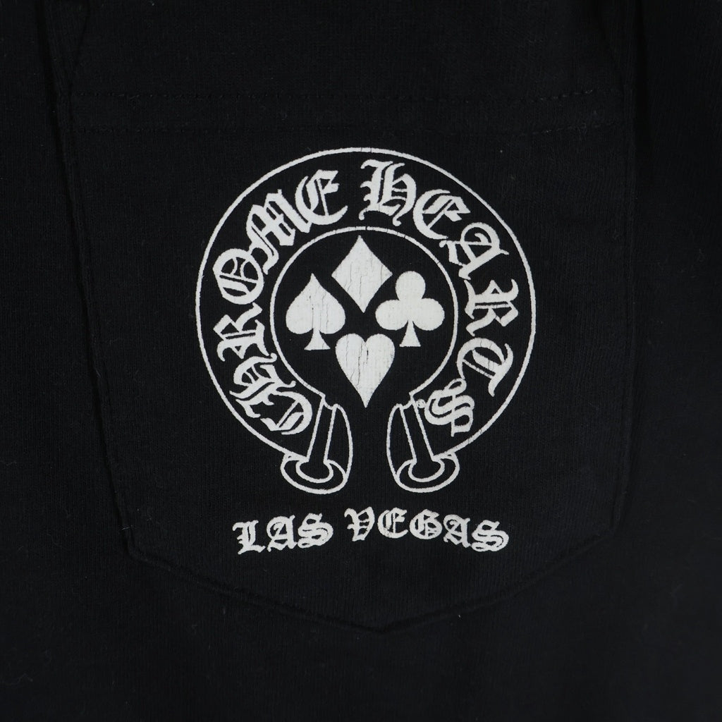 CHROME HEARTS(クロムハーツ) Las Vegas Exclusive Pocket Tee ラスベガス エクスクルーシブ ポケット 半袖Tシャツ カットソー ブラック