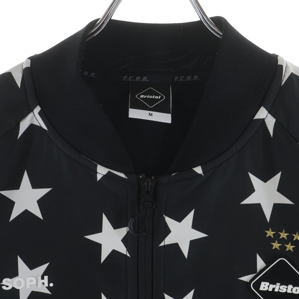 F.C.R.B./F.C.Real Bristol/FCRB(エフシーアールビー/エフシーレアルブリストル) 20SS COCA-COLA PDK JACKET コカコーラ ジップアップ トラックジャケット ブラック FCRB-200012