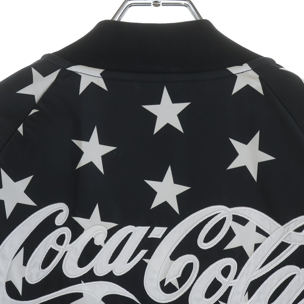 F.C.R.B./F.C.Real Bristol/FCRB(エフシーアールビー/エフシーレアルブリストル) 20SS COCA-COLA PDK JACKET コカコーラ ジップアップ トラックジャケット ブラック FCRB-200012