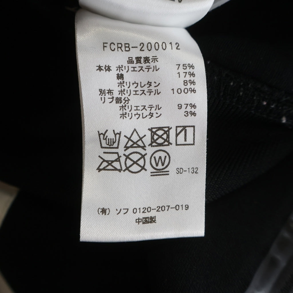 F.C.R.B./F.C.Real Bristol/FCRB(エフシーアールビー/エフシーレアルブリストル) 20SS COCA-COLA PDK JACKET コカコーラ ジップアップ トラックジャケット ブラック FCRB-200012