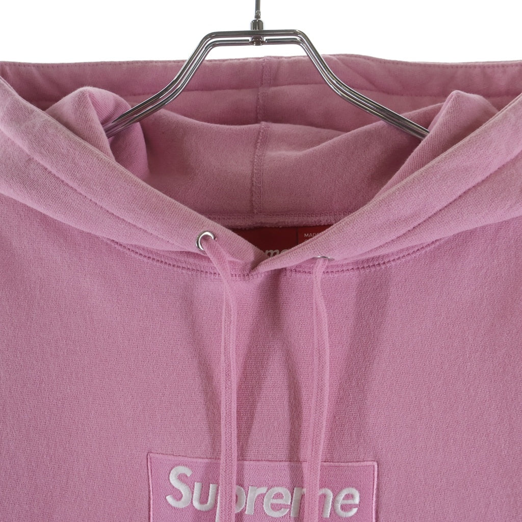 SUPREME(シュプリーム) 24AW Box Logo Hooded Sweatshirt ボックスロゴ フーディー プルオーバーパーカー ピンク