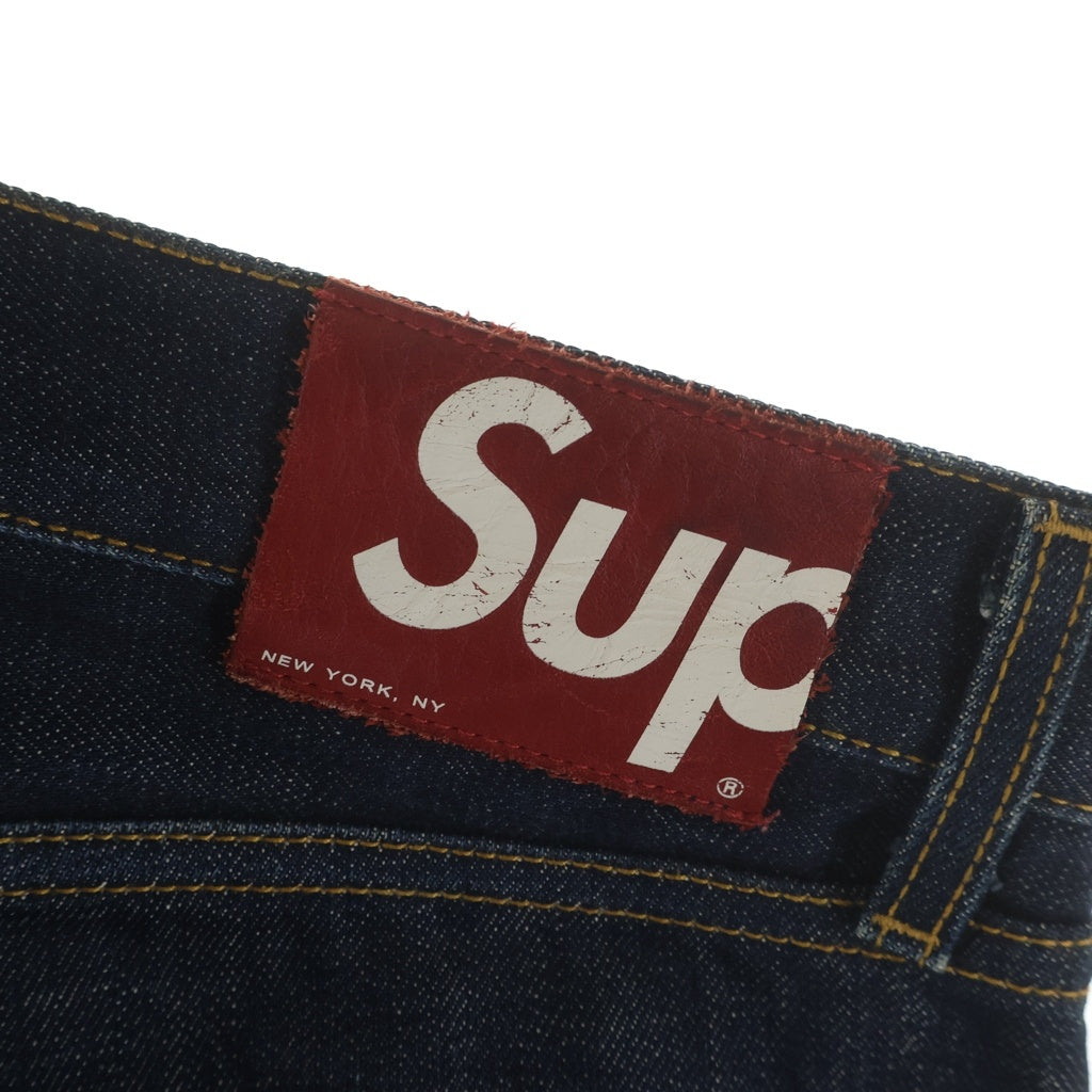 SUPREME(シュプリーム) Rigit Slim Jeans ボタンフライ リジット