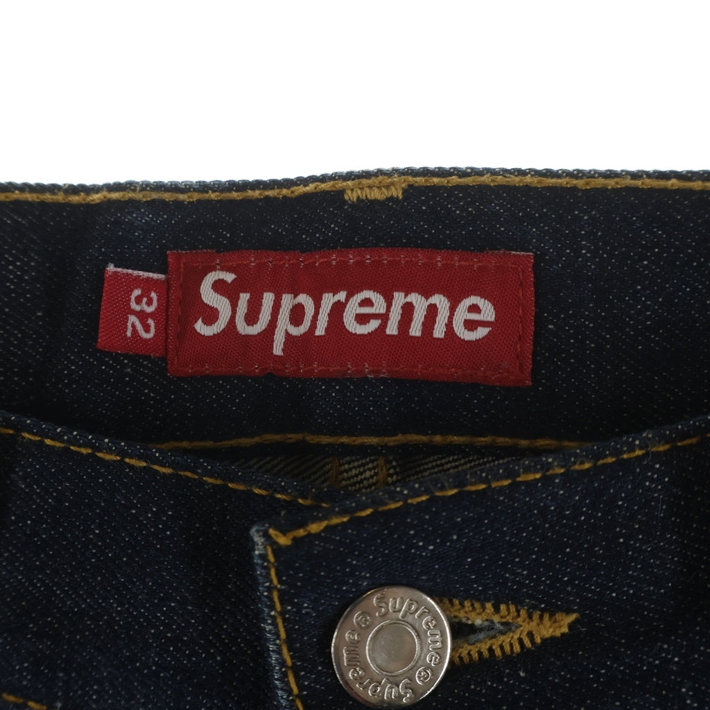 SUPREME(シュプリーム) Rigit Slim Jeans ボタンフライ リジット