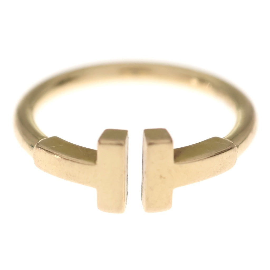 TIFFANY & Co.(ティファニー) Tワイヤー リング Au750 2.8g ゴールド