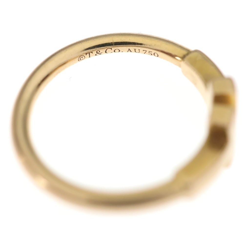 TIFFANY & Co.(ティファニー) Tワイヤー リング Au750 2.8g ゴールド