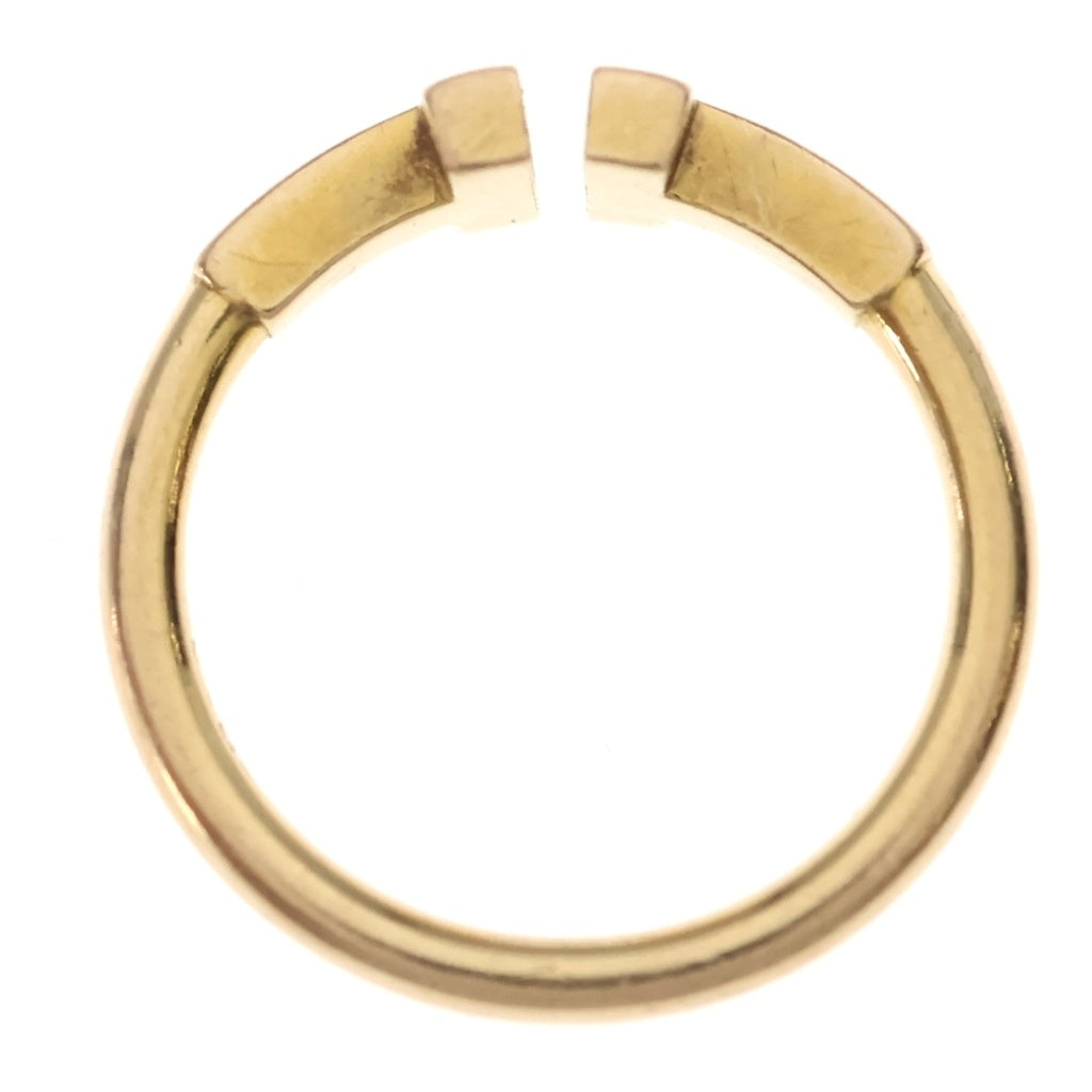 TIFFANY & Co.(ティファニー) Tワイヤー リング Au750 2.8g ゴールド