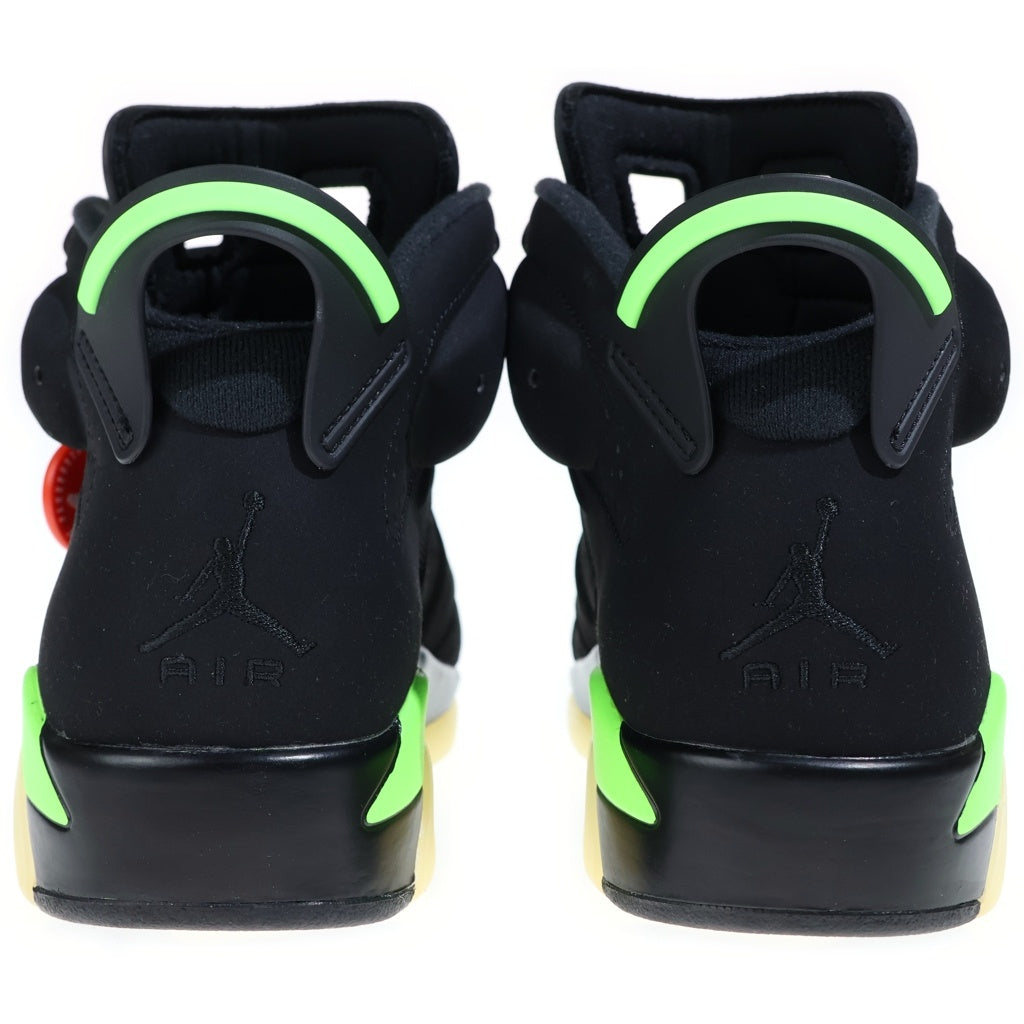 NIKE(ナイキ) AIR JORDAN 6 Electric Green エアジョーダン エレクトリックグリーン ハイカットスニーカー ブラック US8/26.0cm CT8529-003