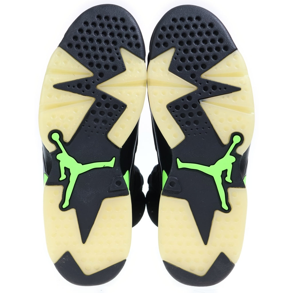 NIKE(ナイキ) AIR JORDAN 6 Electric Green エアジョーダン エレクトリックグリーン ハイカットスニーカー ブラック US8/26.0cm CT8529-003