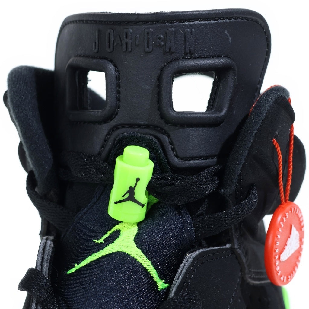NIKE(ナイキ) AIR JORDAN 6 Electric Green エアジョーダン エレクトリックグリーン ハイカットスニーカー ブラック US8/26.0cm CT8529-003