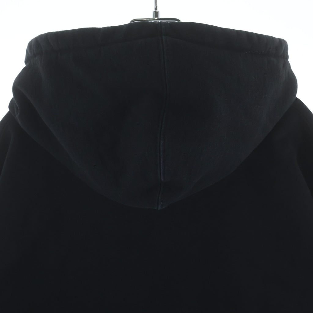 SUPREME(シュプリーム) 22SS ×BURBERRY Box Logo Hooded Sweatshirt バーバリー ボックスロゴ スウェットプルオーバーパーカー フーディー ブラック
