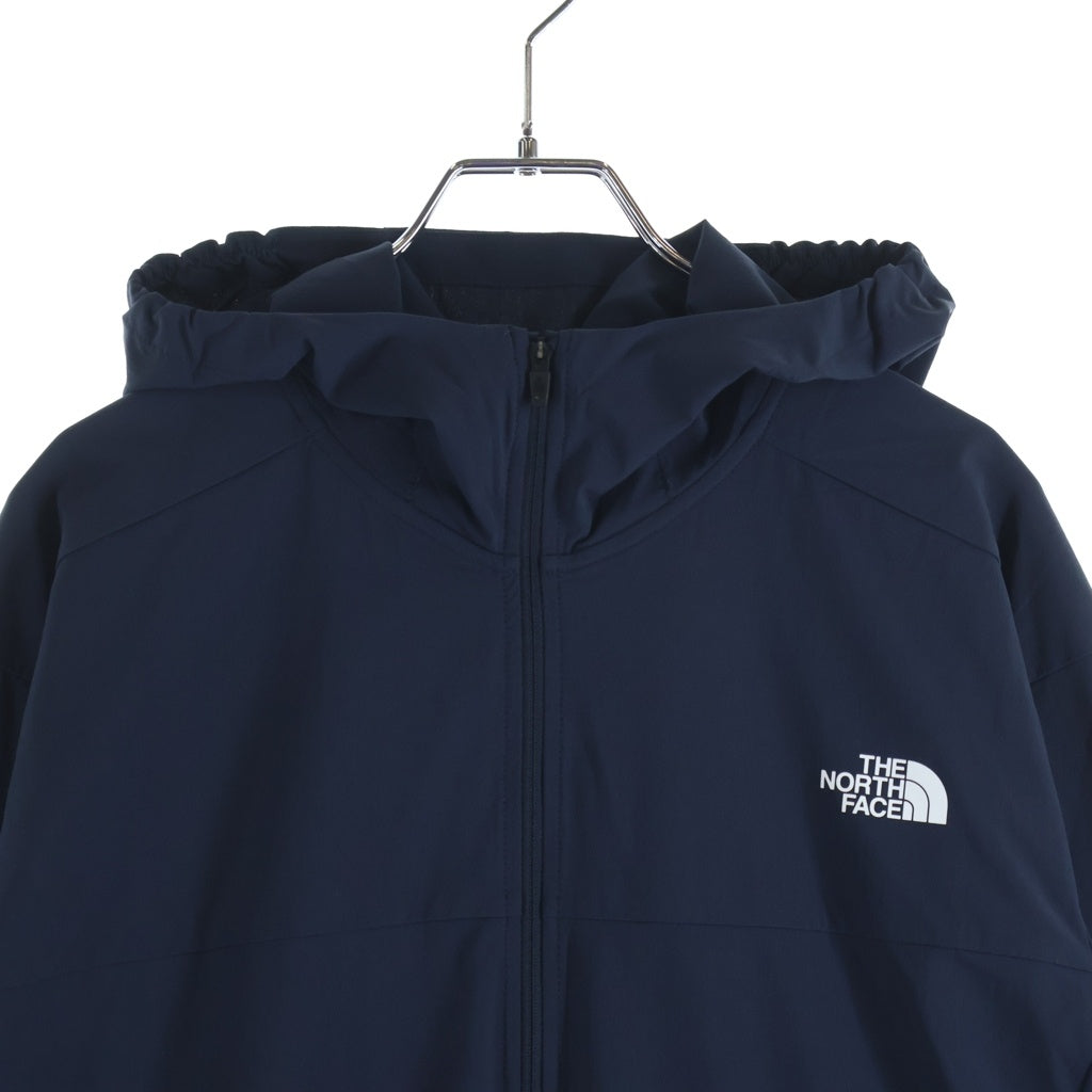 THE NORTH FACE(ザノースフェイス) FLEXIBLE HOODIE フレキシブル ジップアップ ナイロン フーディ ネイビー NP22581