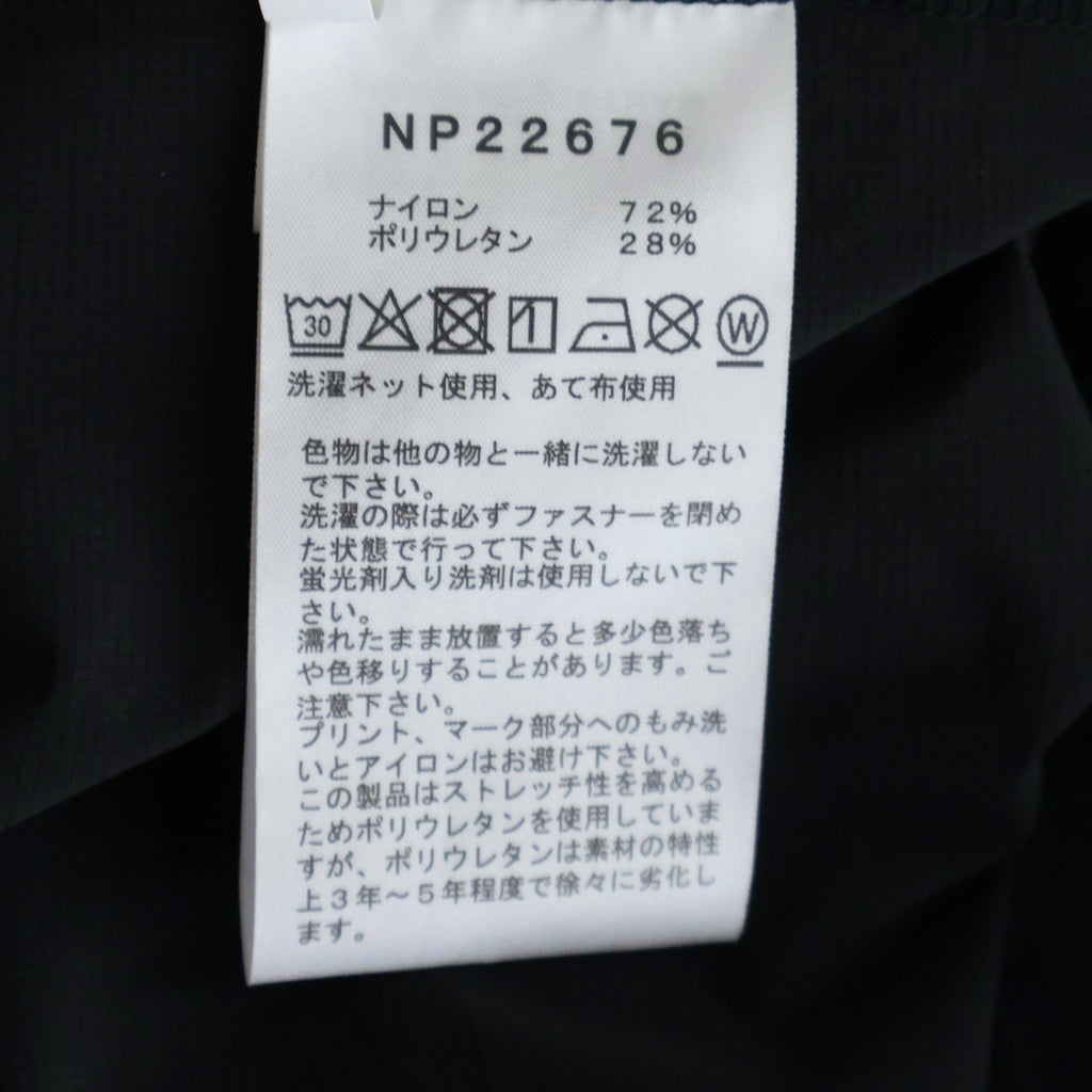 THE NORTH FACE(ザノースフェイス) Stream Jacket ストリーム ジップアップ ナイロンジャケット ブラック NP22676