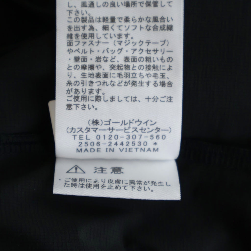 THE NORTH FACE(ザノースフェイス) Stream Jacket ストリーム ジップアップ ナイロンジャケット ブラック NP22676