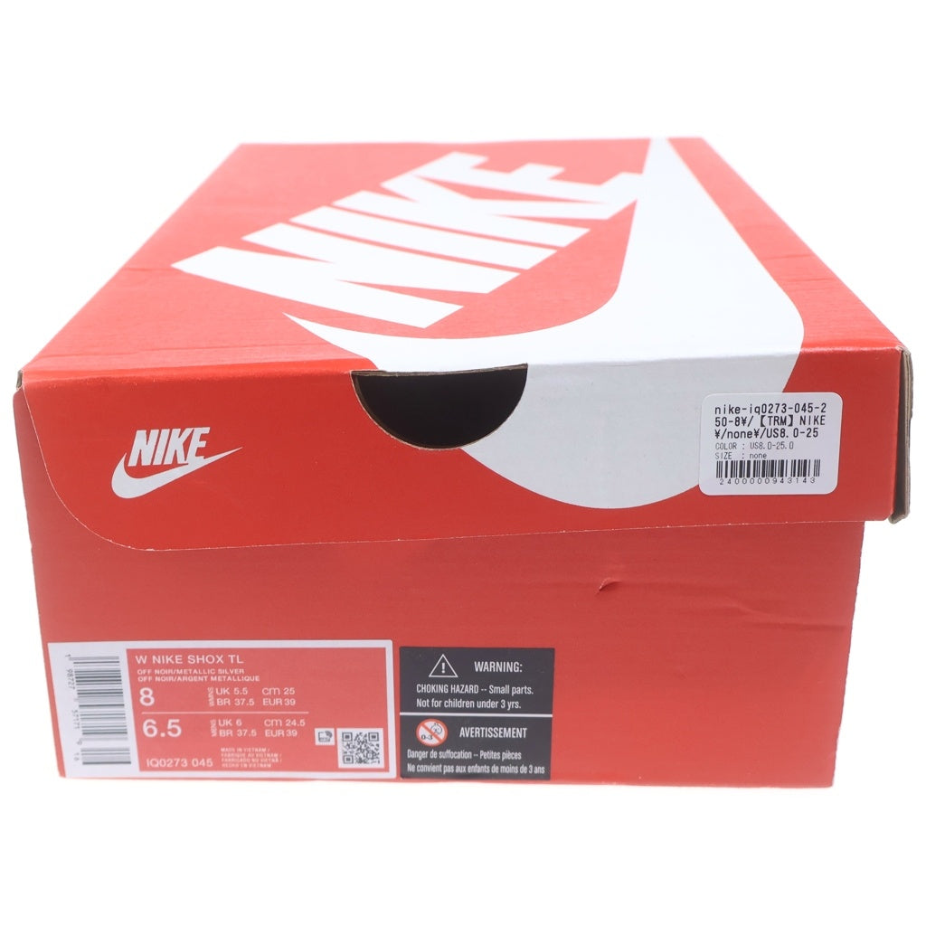 NIKE(ナイキ) Women's Shox TL IQ0273-045 ウィメンズ ショックス ローカットスニーカー シューズ ブラック US8/25.0cm
